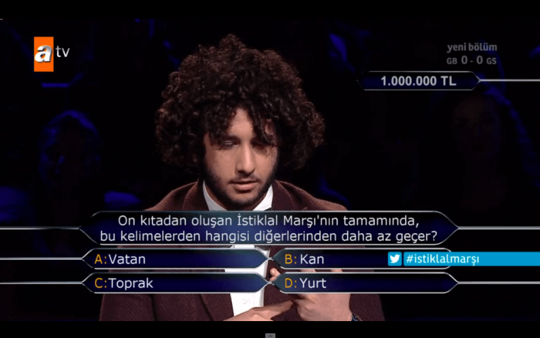 1 Milyonluk Soru – Arda Ayten