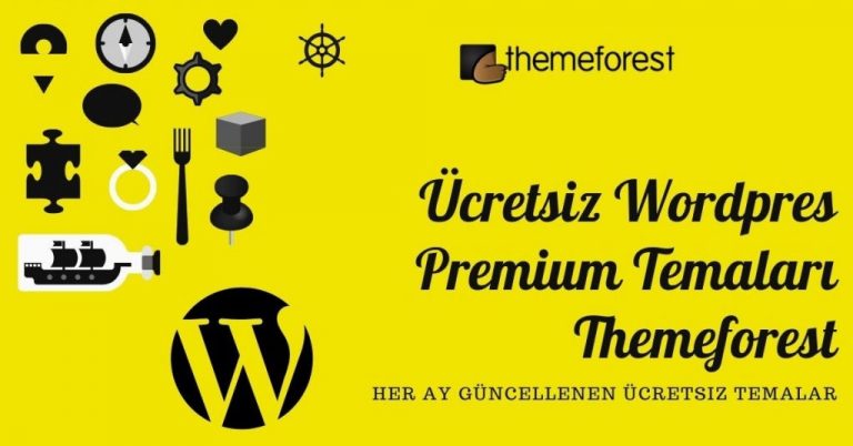 ThemeForest Ocak 2022 Ücretsiz Temalar